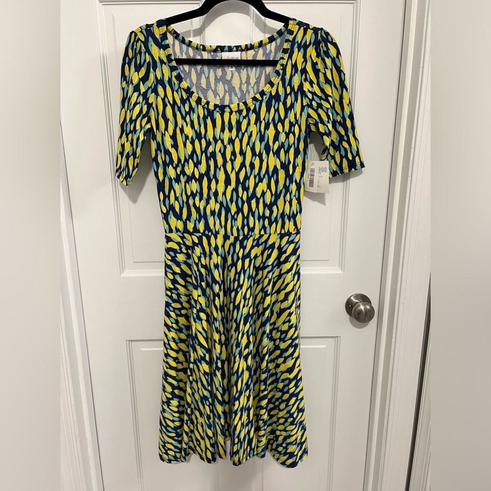 LuLaRoe Nicole Dress, Size S
